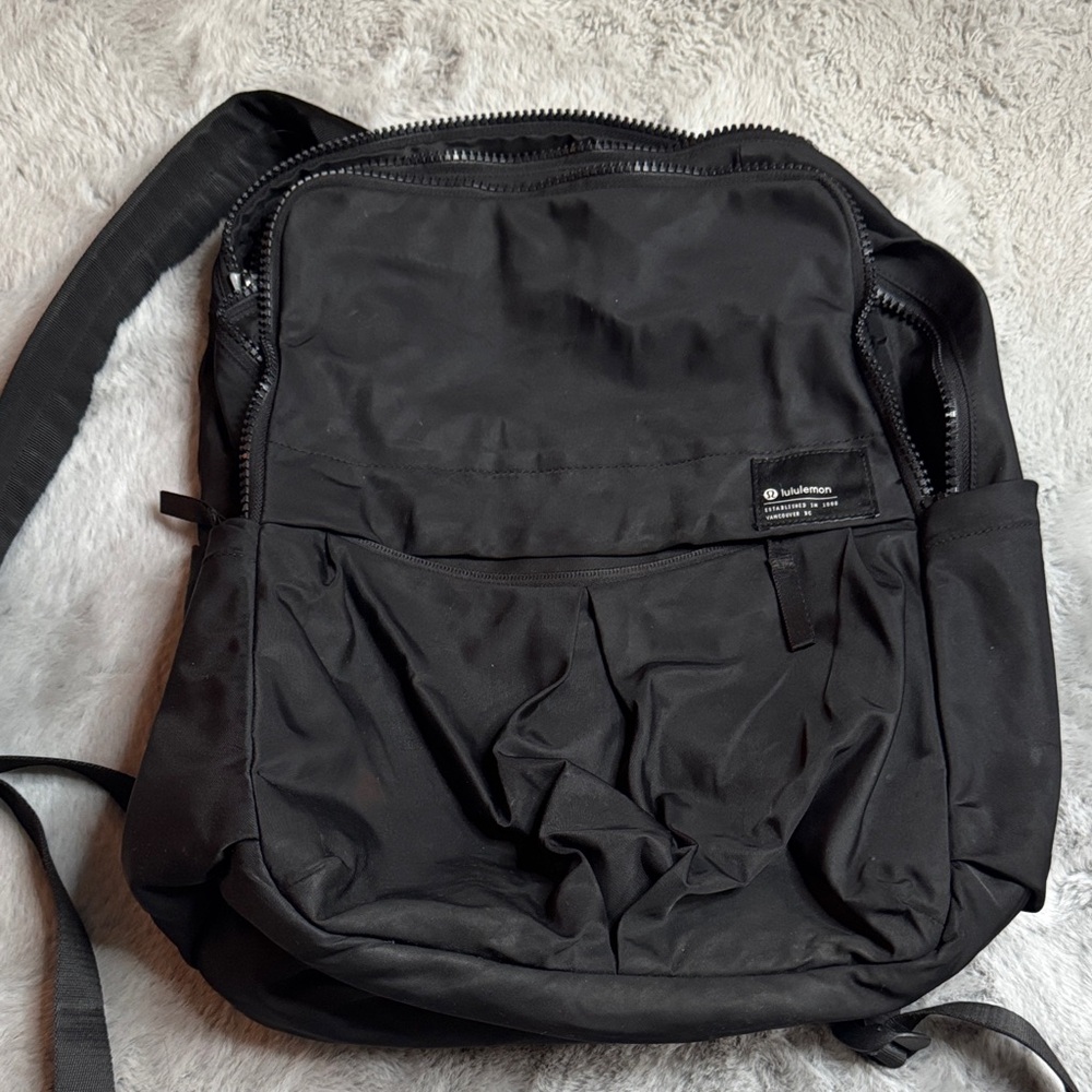 lululemon athletica Black Backpack